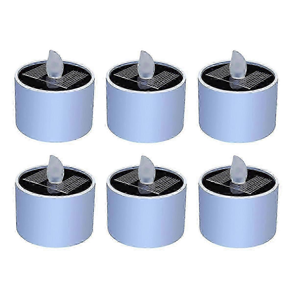 6PCS Weatherproof Solar Powered Candles Flameless Solar Candles LED Solar Candles Flameless Lights g20241594227 f74