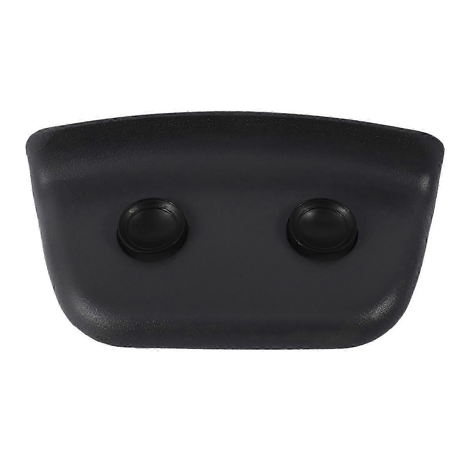 Spa Bath Pillow, PU Bath Cushion With Non- Suction Cups, Ergonomic Home Spa Headrest For Relaxing H