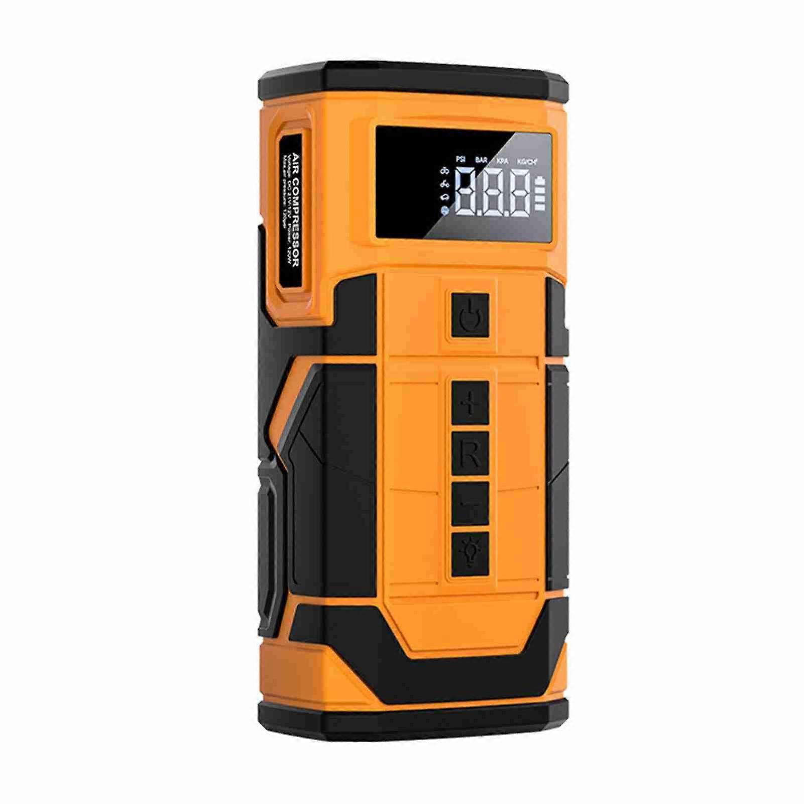 Car Jump Starter 600A Peak 150PSI 14.8V Cordless Lithium Ion Tire Inflator Emergency Power Starter