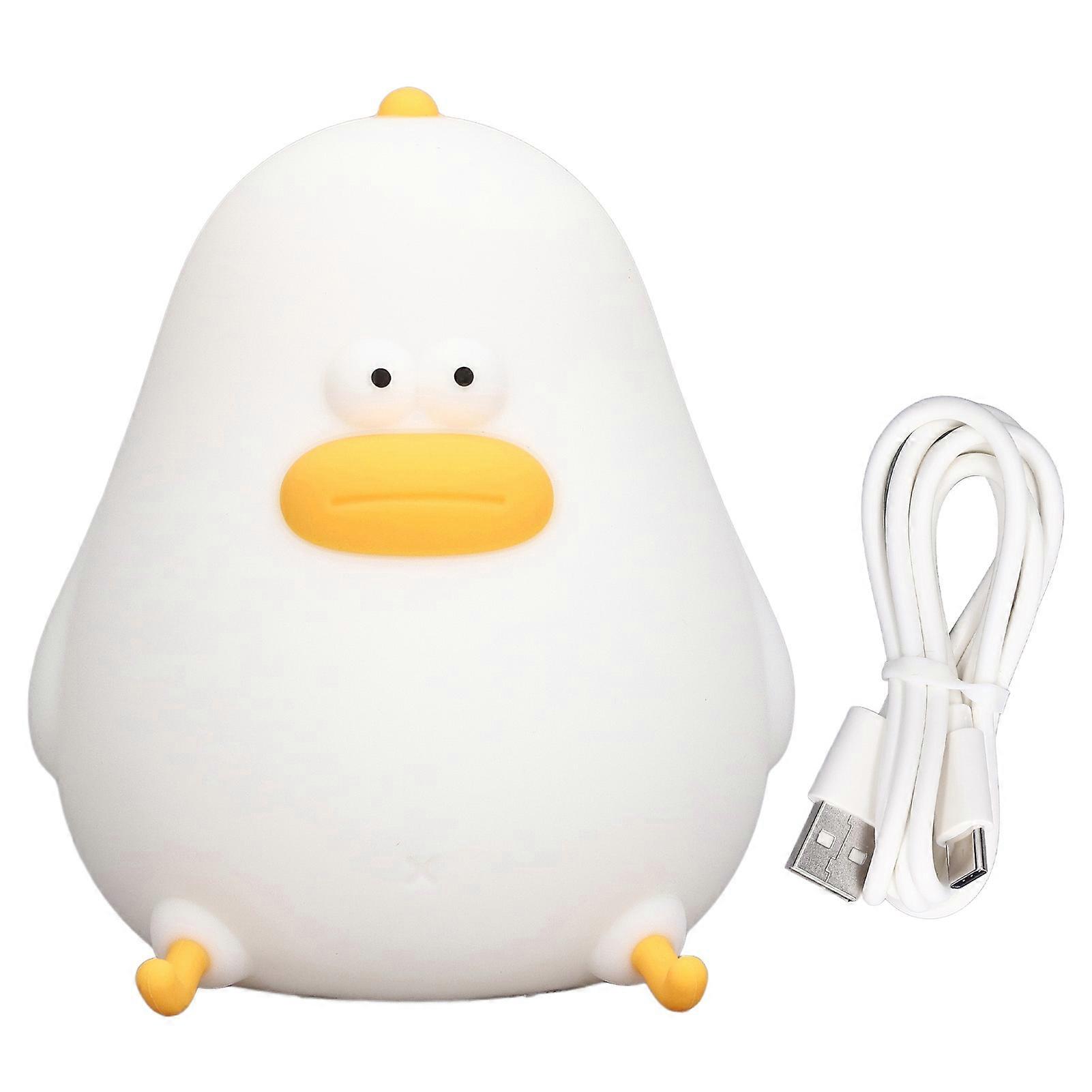 LED Night Light USB Charging, Smart Sensor Bedside Lamp, Chicken Design Night Light