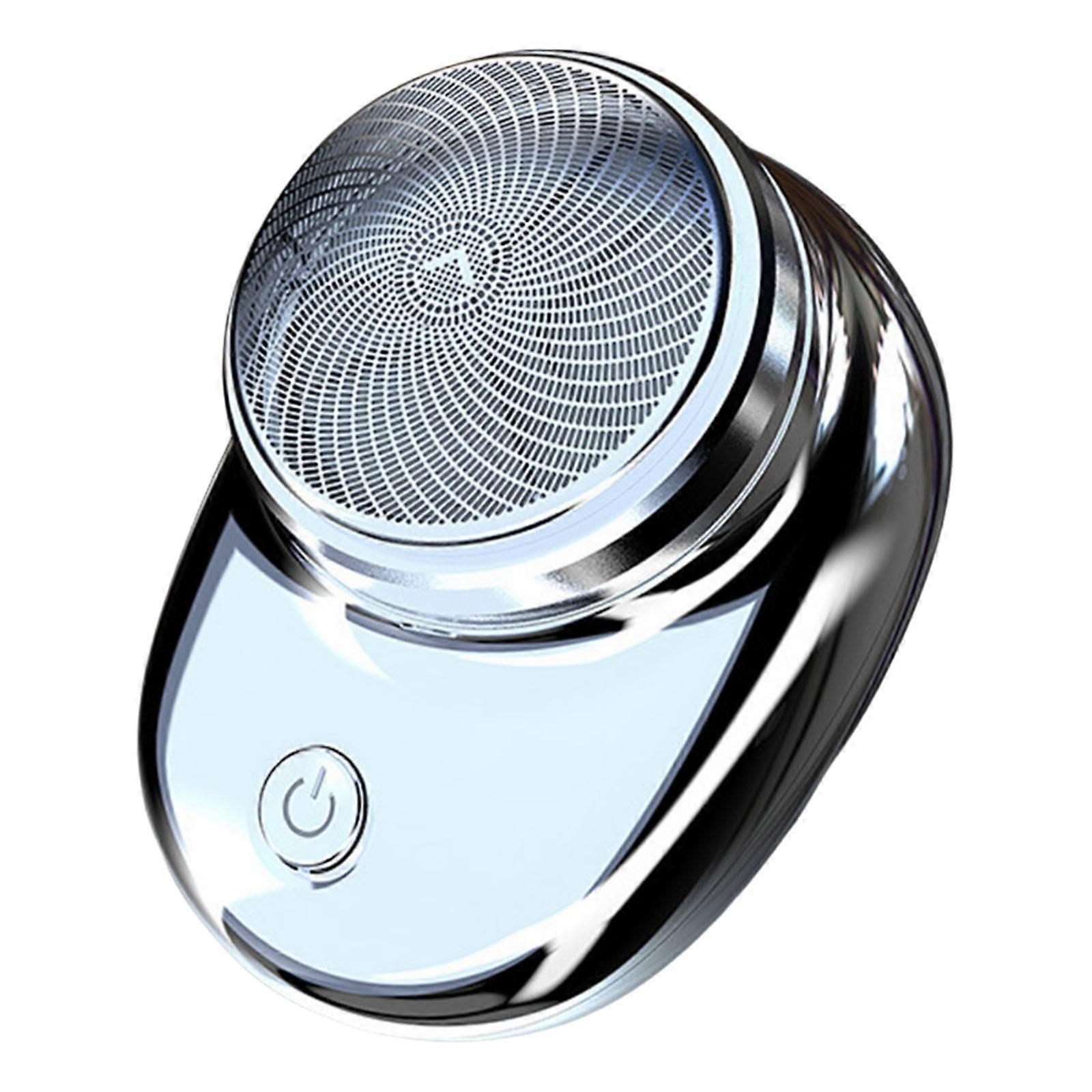 Practical Mini Shaver With Fast Charging Capability Comfortable Shaving Experience Business Trip Shaver For Men silverice