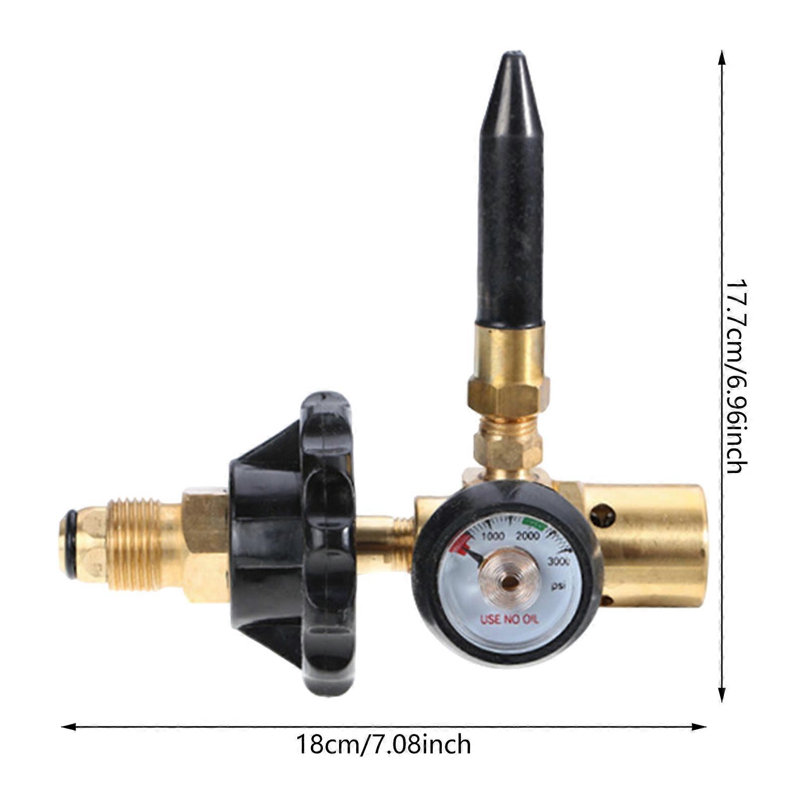 Helium Ballon Regulator Inflator Mit Manometer – Für Latexballons & Heliumtanks