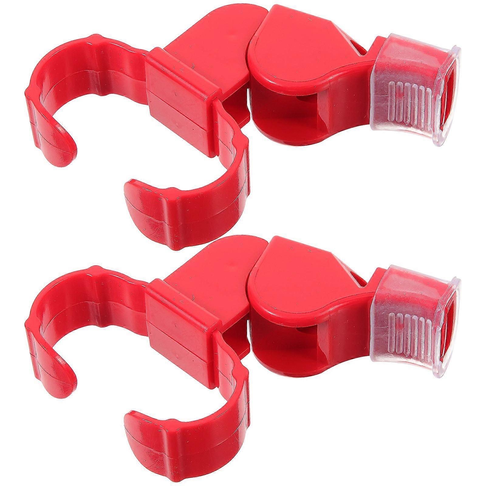 2pcs Referee Whistle Multi-function Whistle Coach Whistles for Adults Whistle Rings