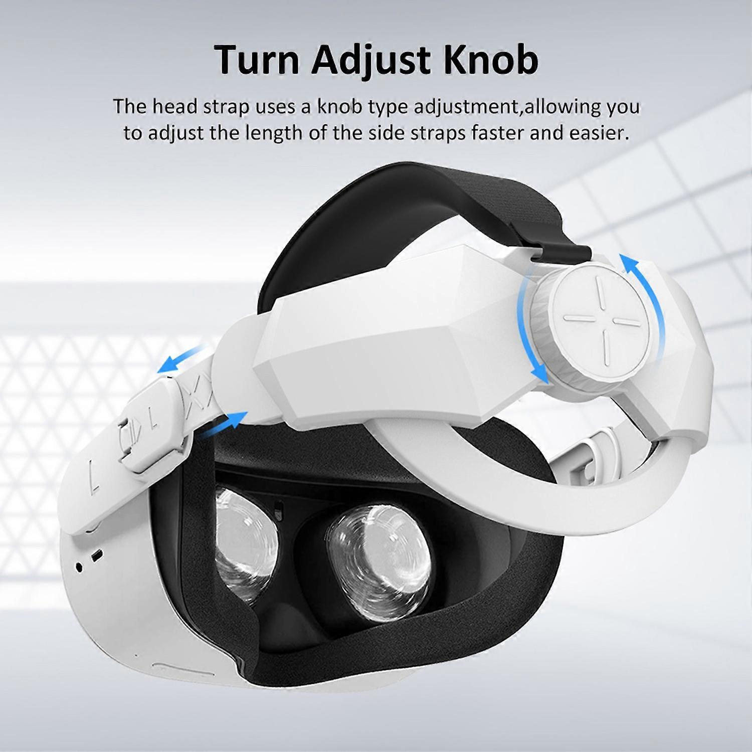 Replacement for Oculus Quest 2 Comfortable Replacement Head Strap VR-Accessories Lightweight Headban