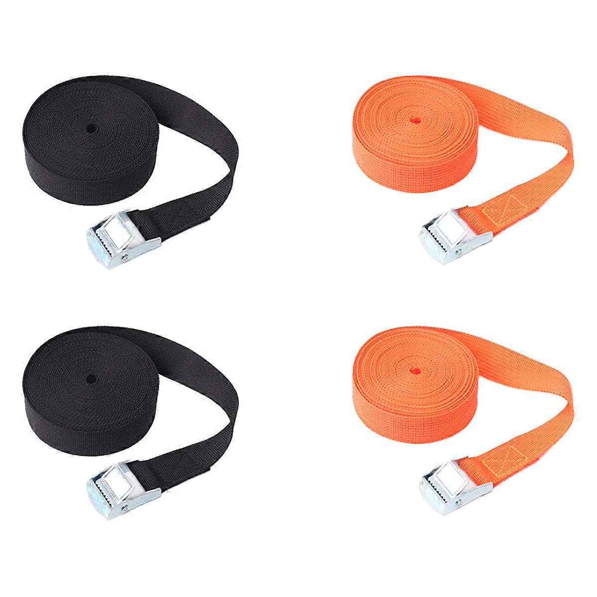 Tie Down Straps, Reusable Non-Slip Wear-Resistant Corrosion-Resistant Straps For Widely Use, High-Strength Polyester Cam Buckle Design Suitable For