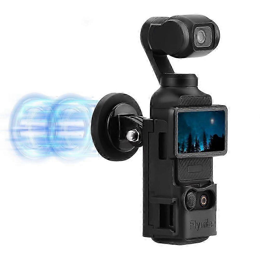 Magnetic Mount for Pocket 3, Magnet Bracket Expansion Adapter Holder with Cold Shoe on Car, Railings