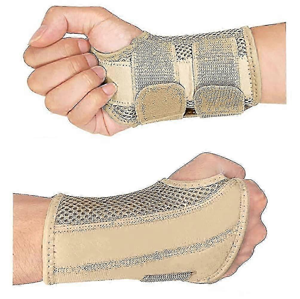 Carpal Tunnel Wrist Brace for Night Support - Adjustable Splint for Tendonitis & Arthritis Relief