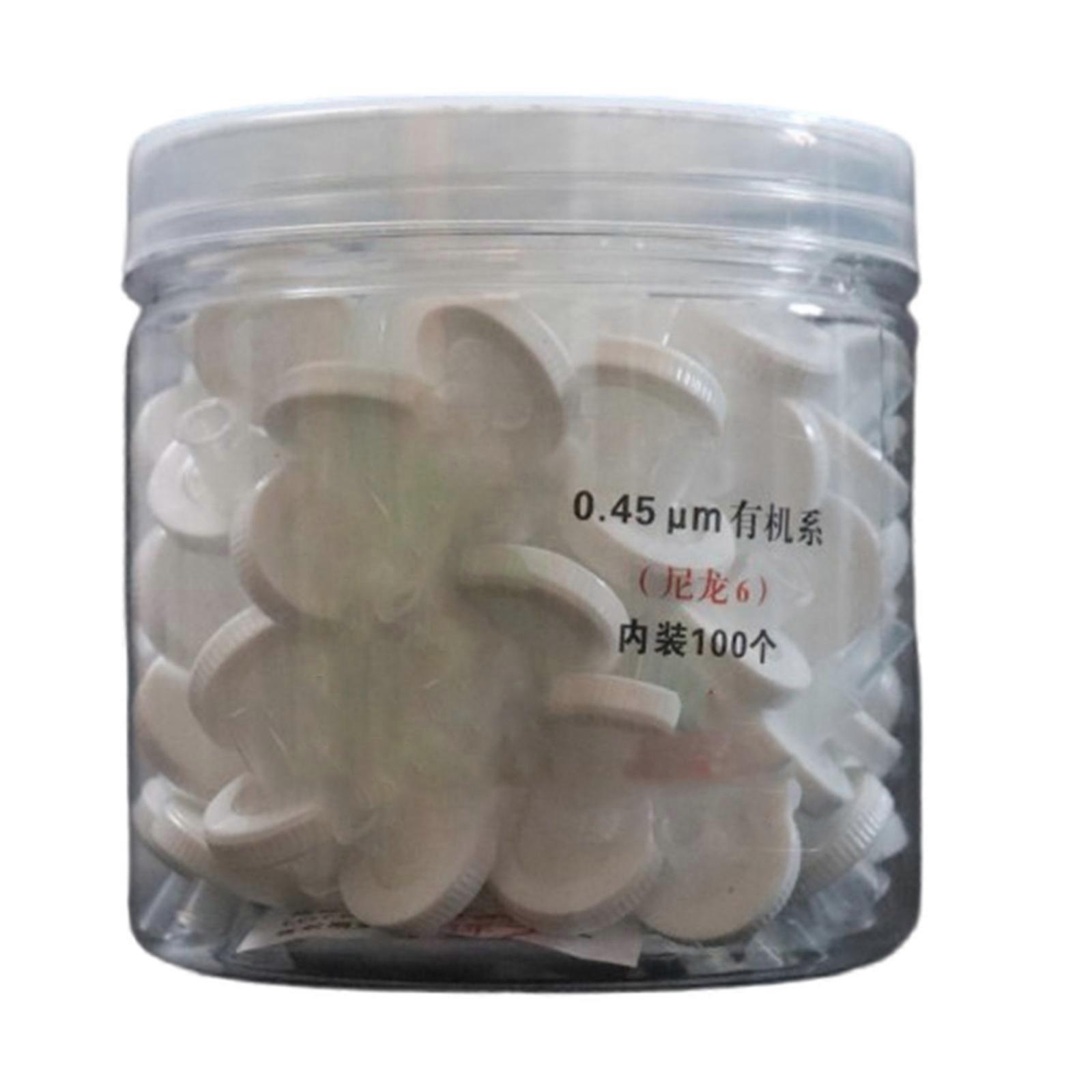 Laboratuvar Filtrasyonu için Mikro Gözenekli Filtre Membran Filtresi 0.22um / 0.45um 50mm Çaplı Mikro Gözenekli Membran Filtreleri