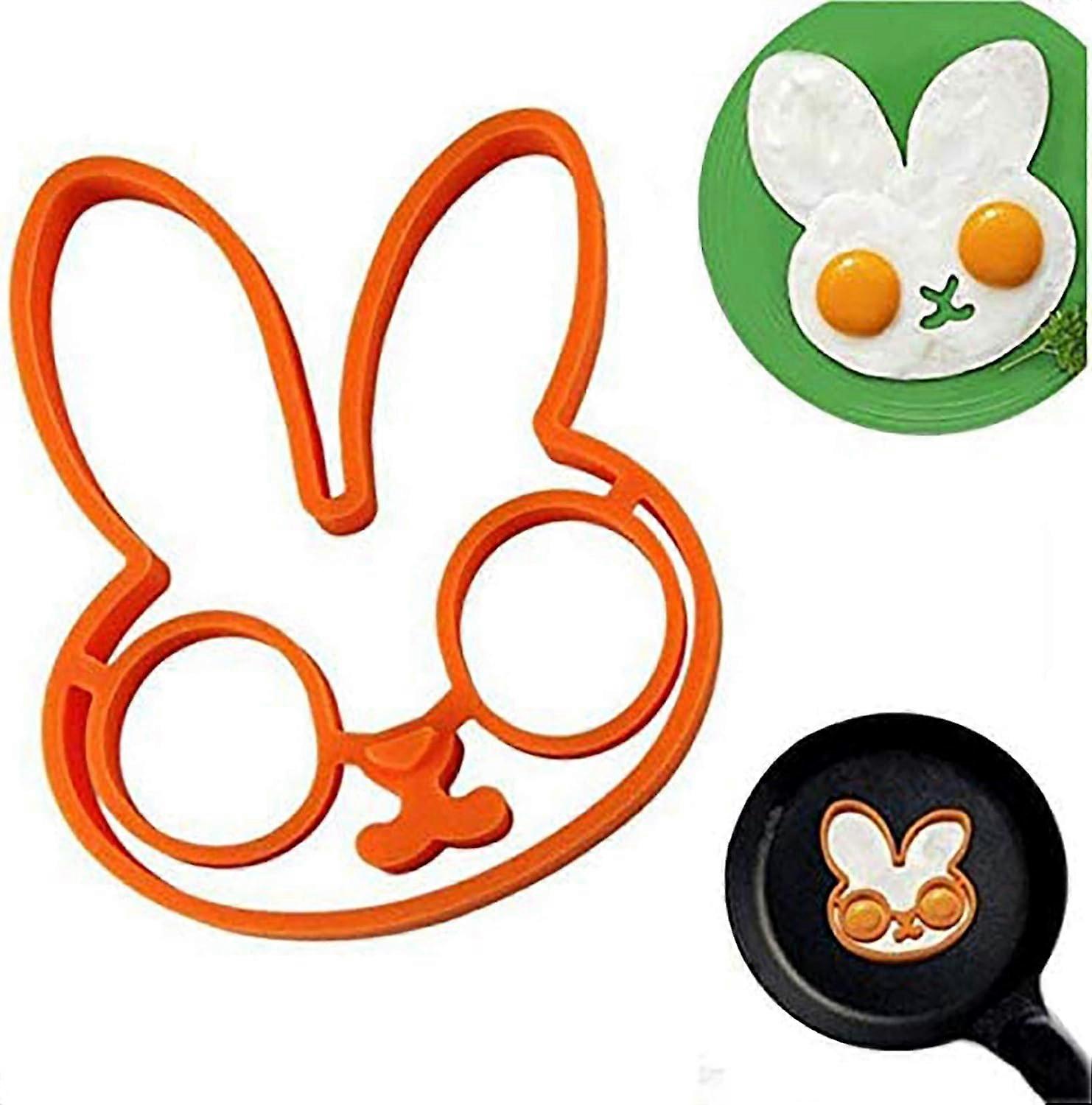 Adorable Egg Art Maker, Non-Stick Breakfast Frying Tool, Safe Food-Grade Organic Silicon, High-temperature Resistance -22°F To 446°F (-30°C To