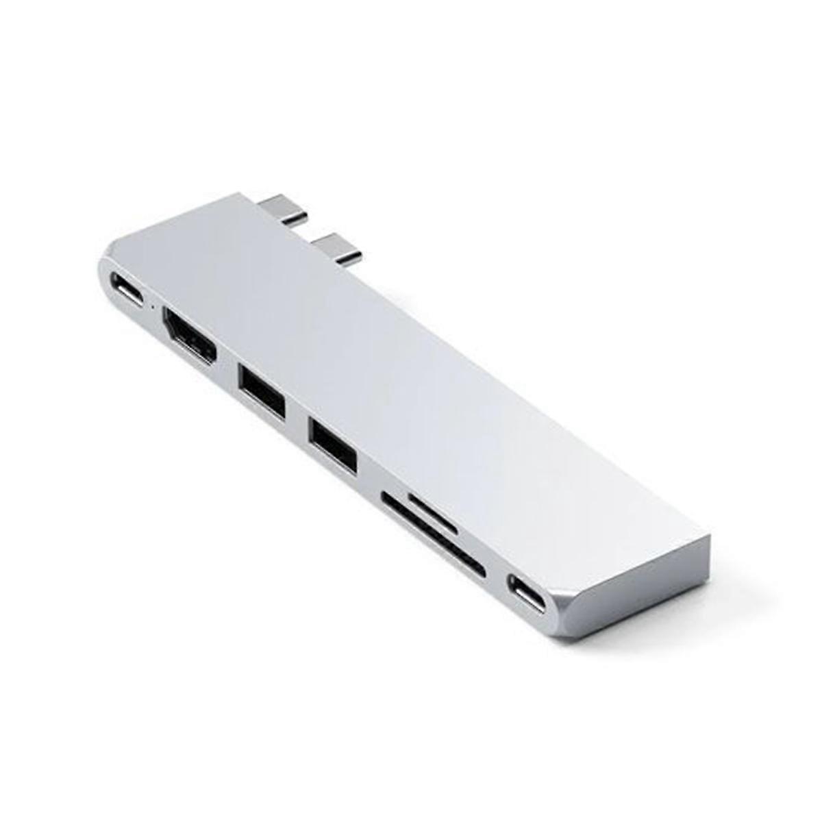 USB-C Slim PRO Hub für MacBook Plug and Play Compact