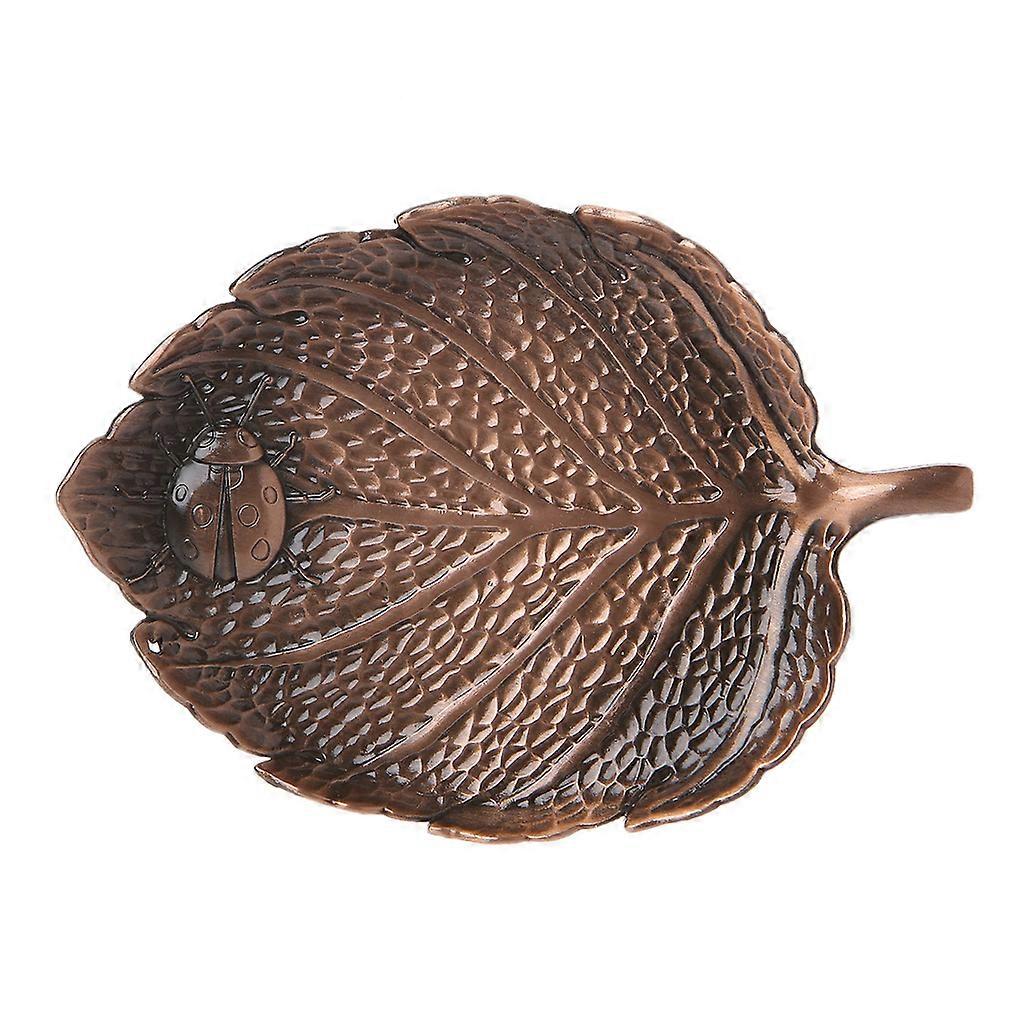 Metal Maple Lotus Leaf Coaster Table Tea Cup Mat Pad Holder Placemat Tableware  Bronze