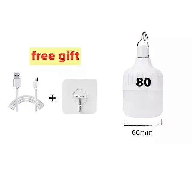 USB Rechargeable LED Emergency Lights House Outdoor Portable Lanterns Emergency Lamp Bulb Battery Lantern BBQ Camping Light Lamps