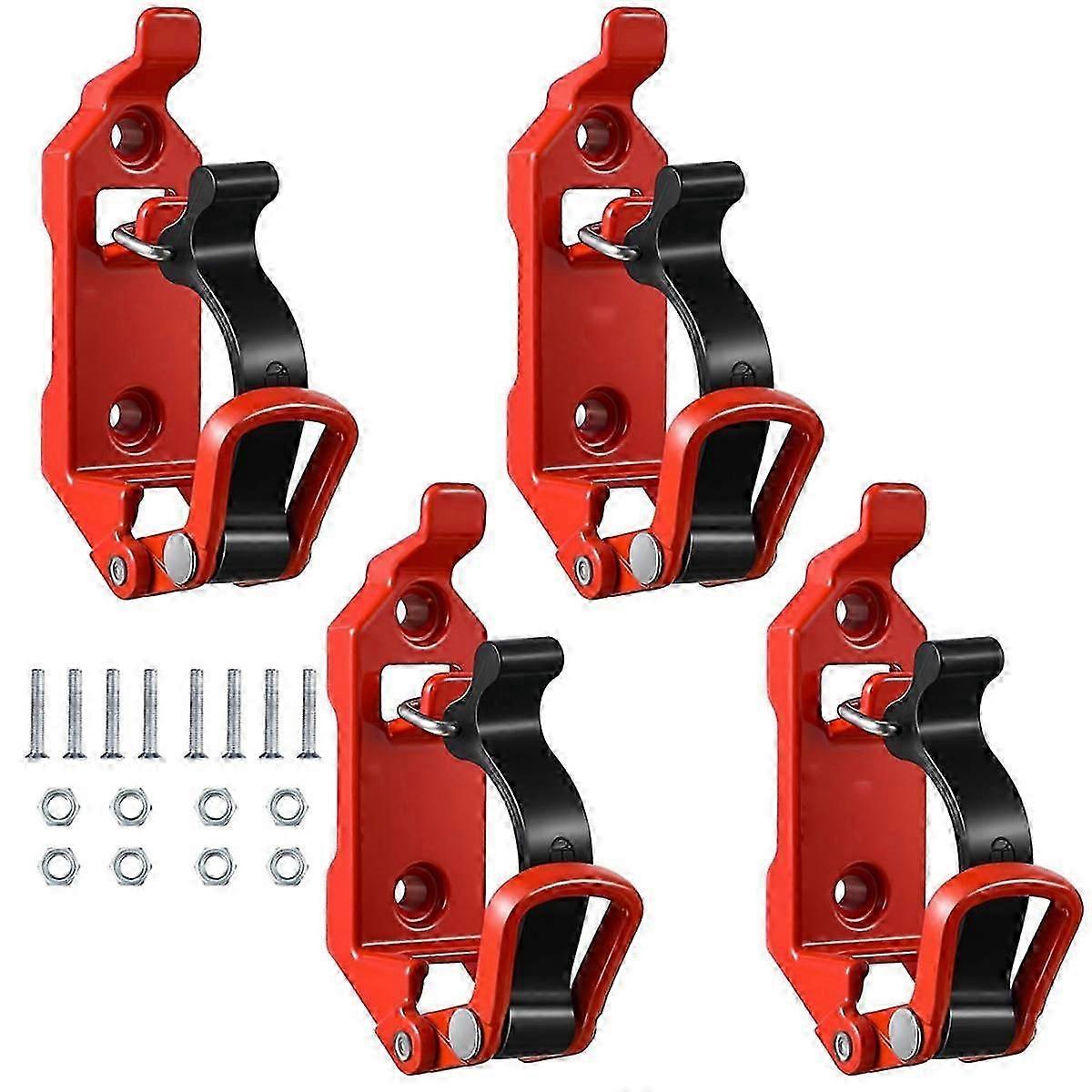 Shovel Mount for Roof Rack, Metal Rubber Clamps, Wall Mounting Brackets, Quick Release Holder Mount
