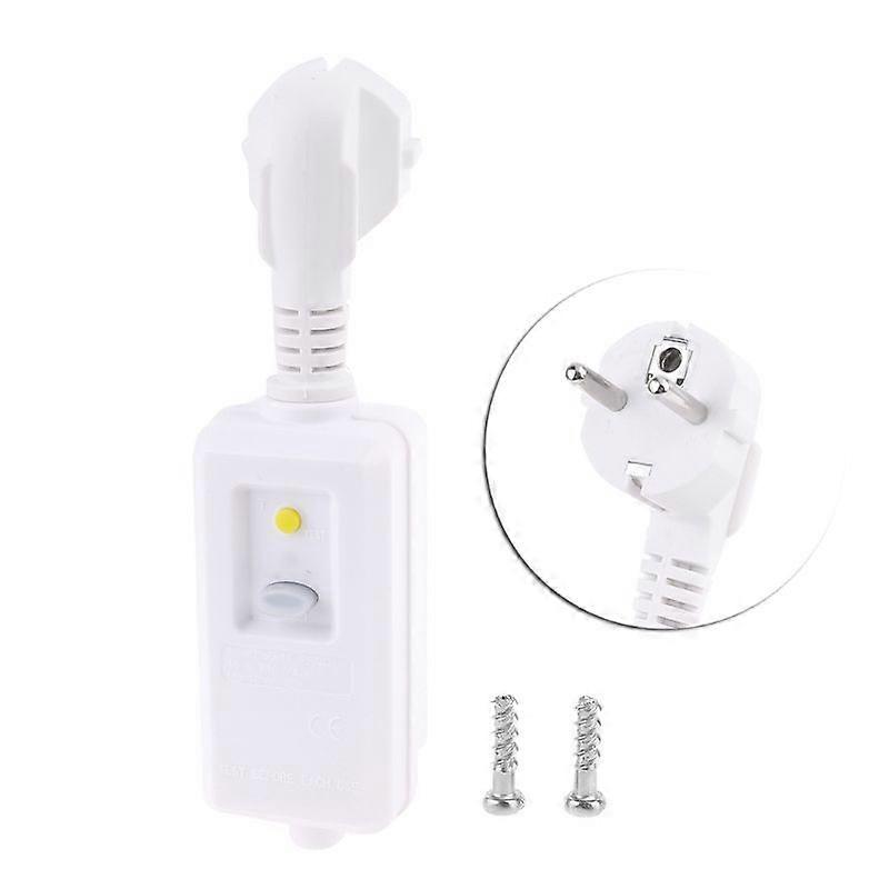 16A 220-240V Leakage Protector Plug Leak-proof RCD/PRCD Plug for Water Heaters