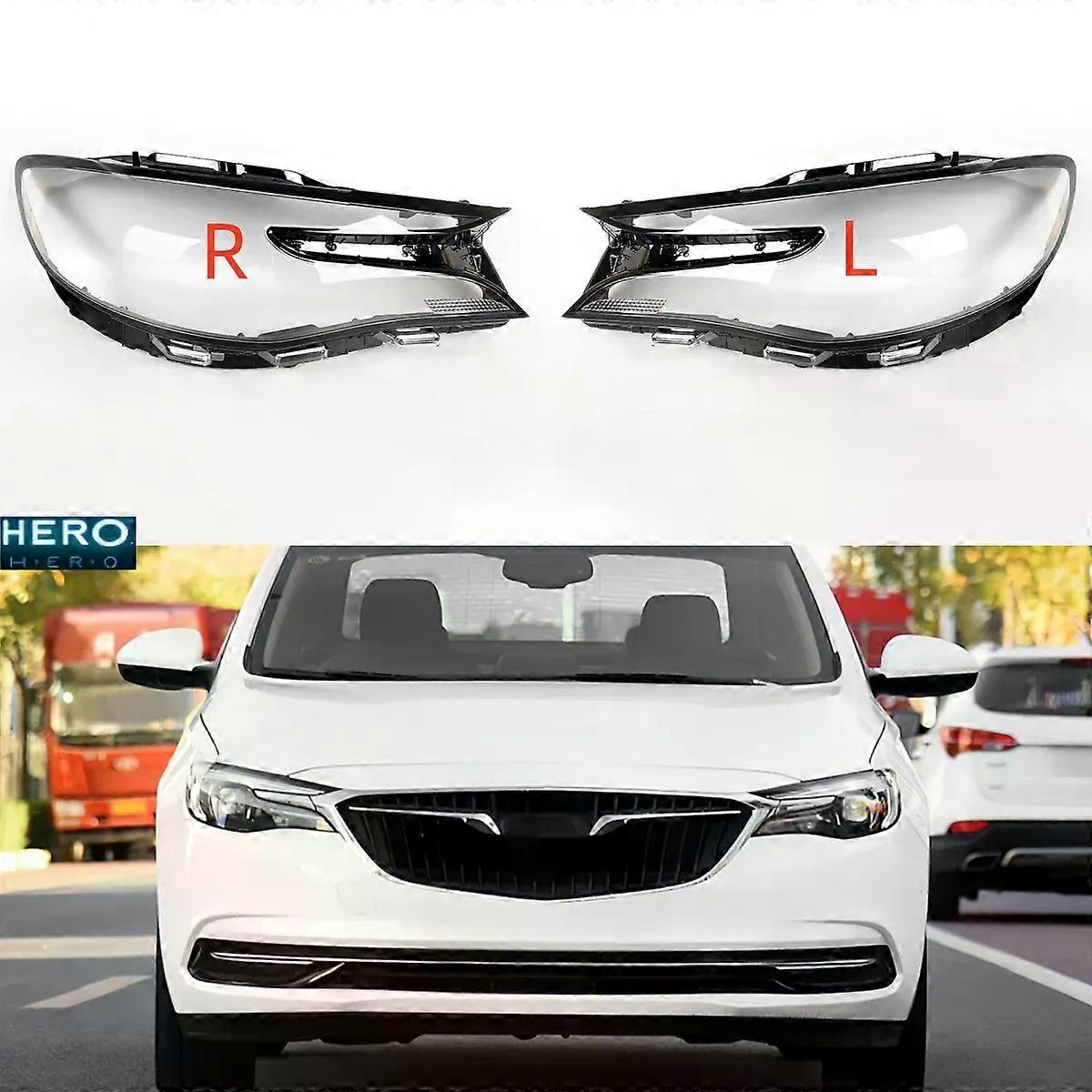 High qualityFor Buick Excelle GT Sedan 2018 2019 2020 2021 Headlamp Cover Lamp Headlight Shell Lens Plexiglass Replace Original Lampshade