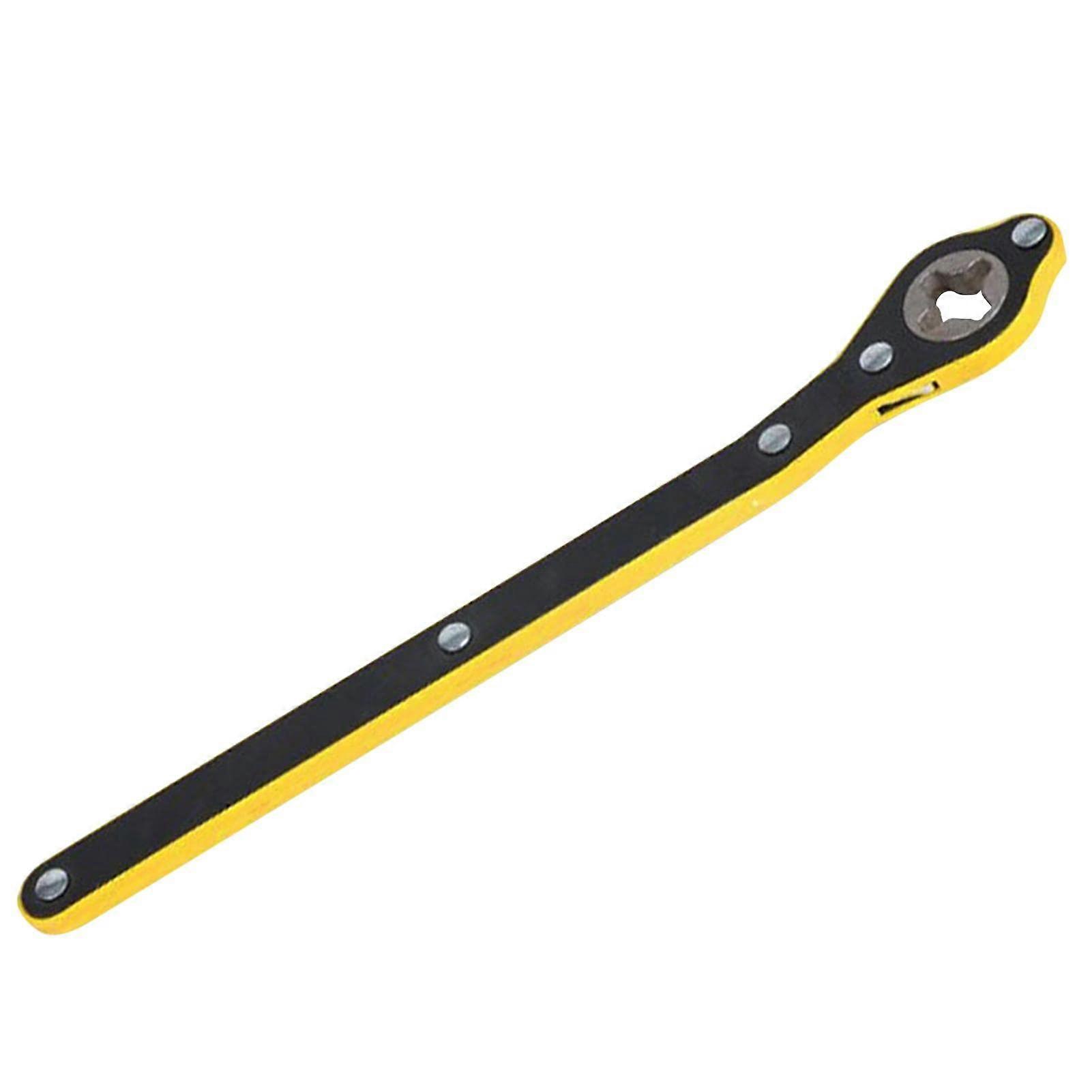 Car Jack Ratchet Wrench, Heavy-Duty Auto Labor-Saving Tool with Long Handle for Easy Tire Changes and Repairs