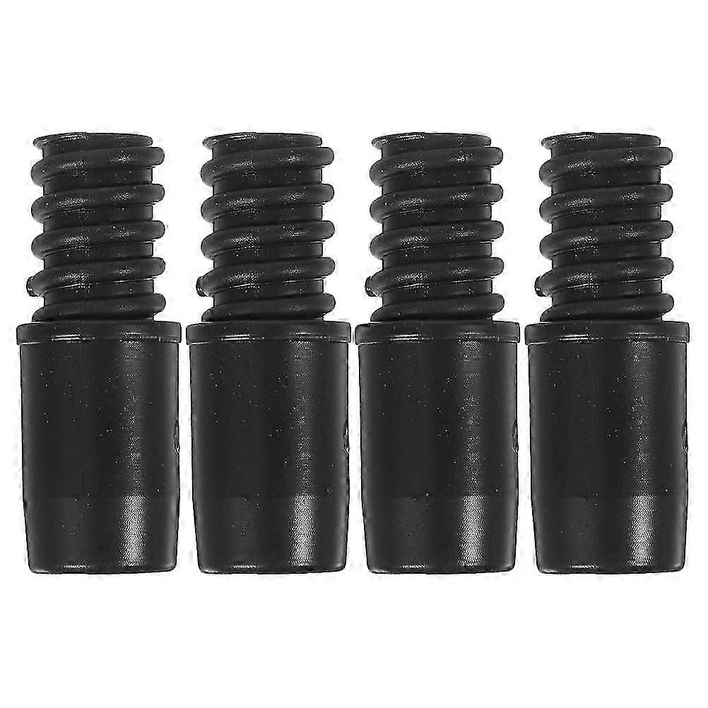 4Pcs Threaded Tip Replacement Threaded Tip Repair Mop Handle Pole Handle Replacement Tail Adapter