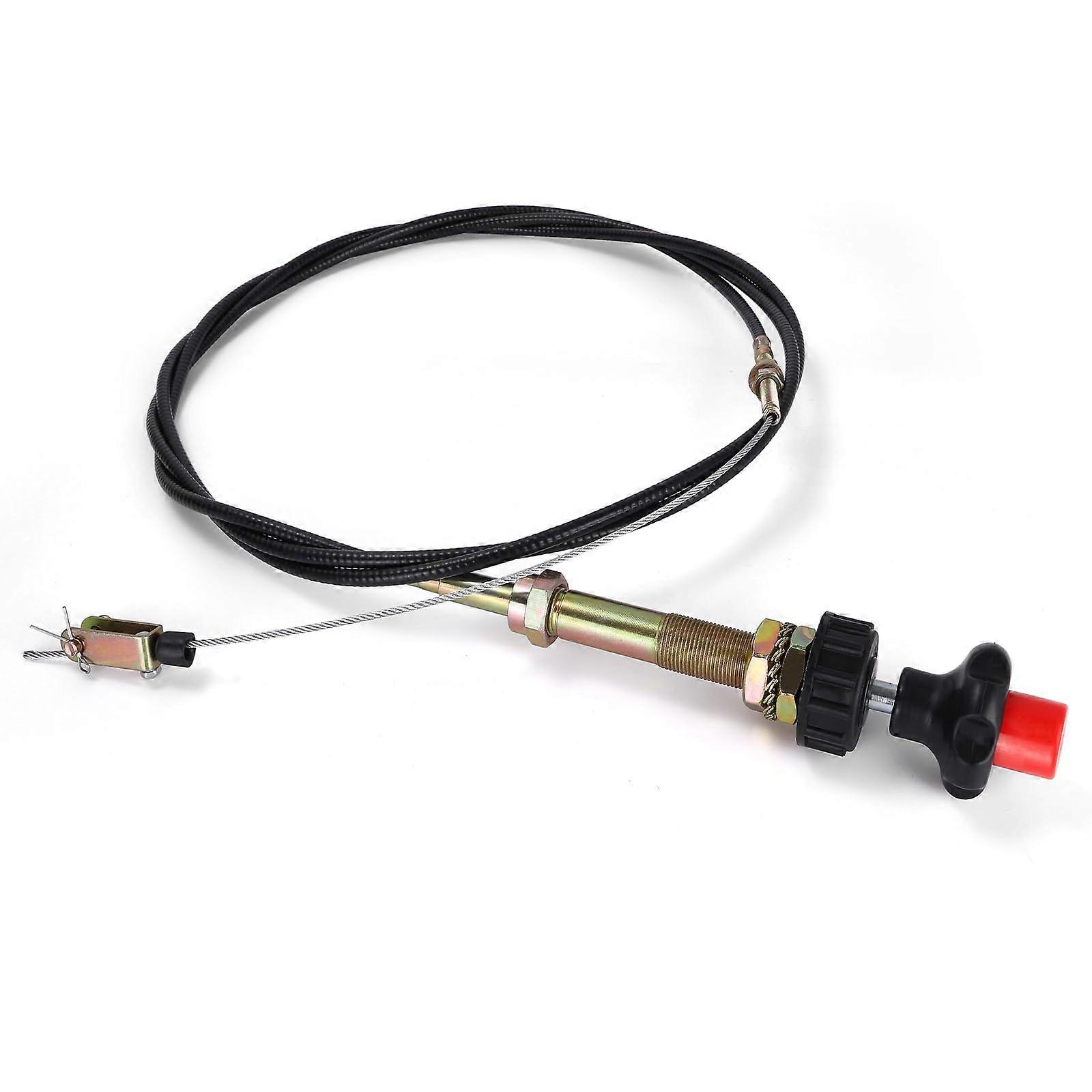6FT Vernier Adjustable Lock Cable, Part Number Red VCGTX06, Locking Adjustable Vernier Control Cable…