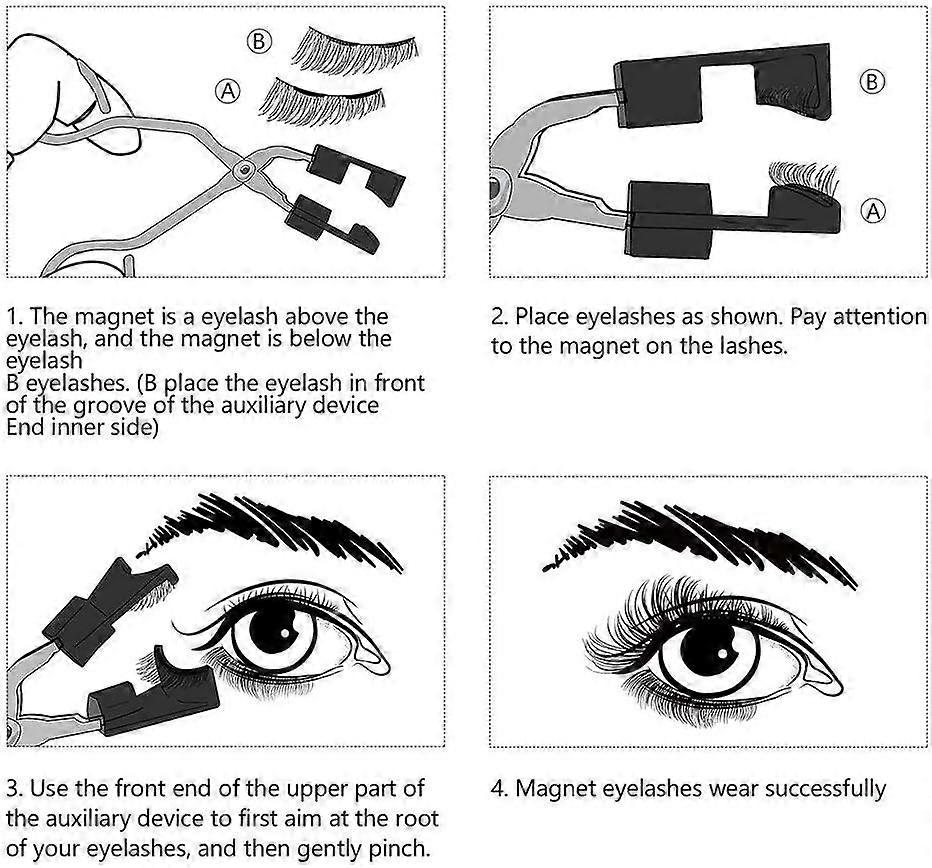 Magnetic Eyelash Tool, Eyelash Curler