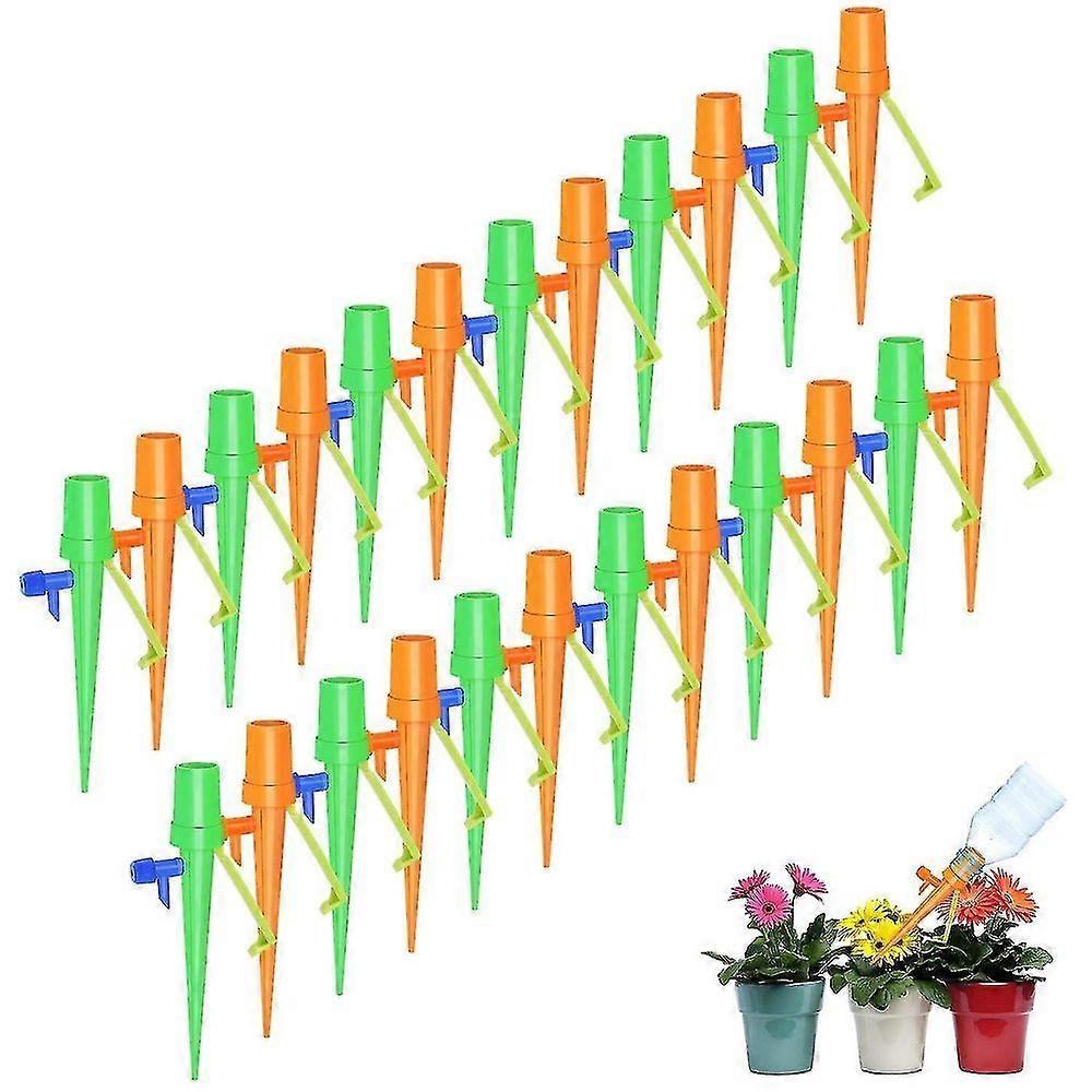 HJyang 24pcs Automatic Watering Set,plant Watering,adjustable Watering System KMF