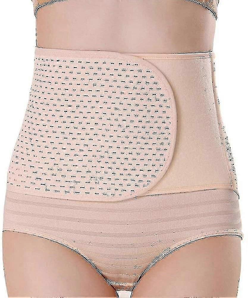 Postpartum Belly Wrap Belt Band Abdominal Binder Post Pregnancy Postnatal After Birth Breathable Elastic Postpartum Support Adjustable_r