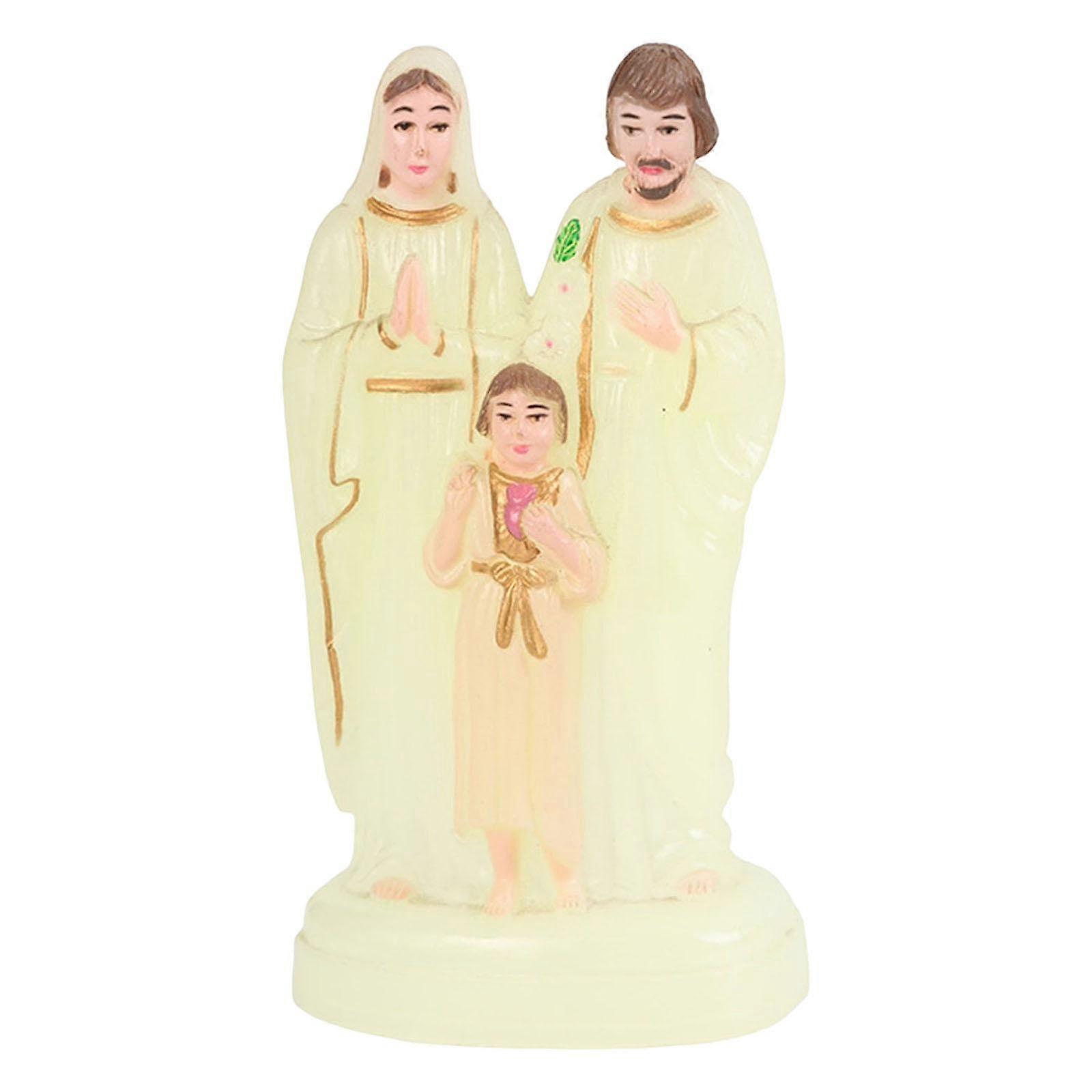 Divine Family Sculpture for Desktop Display