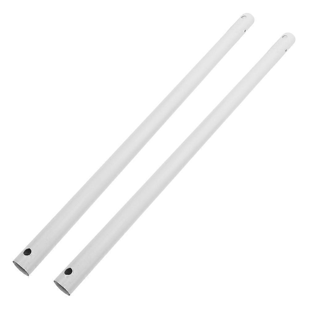 2pcs Ceiling Fan Extension Rods Ceiling Fan Part Ceiling Fan Extension Downrod