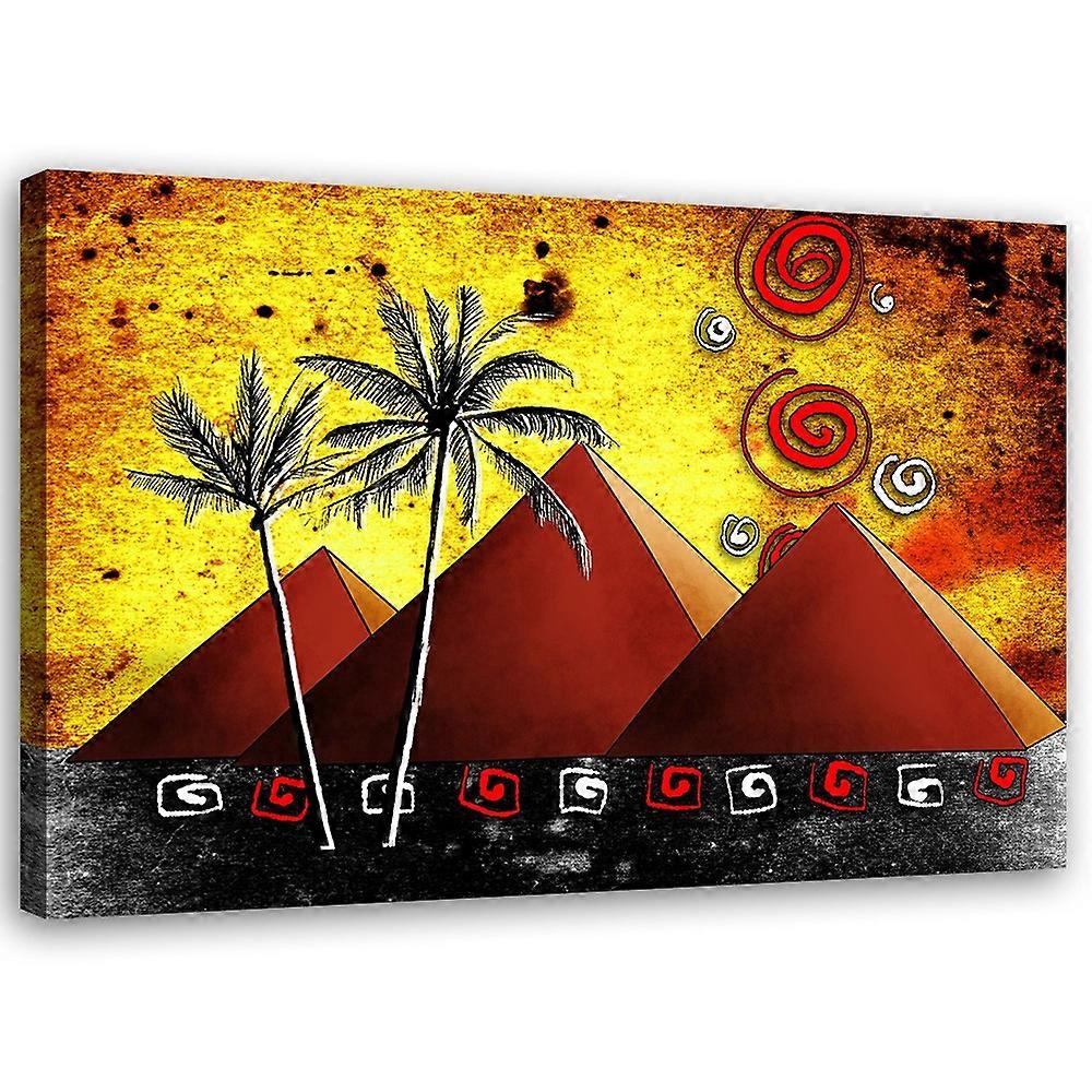 Impression sur toile, Pyramides égyptiennes - 90x60
