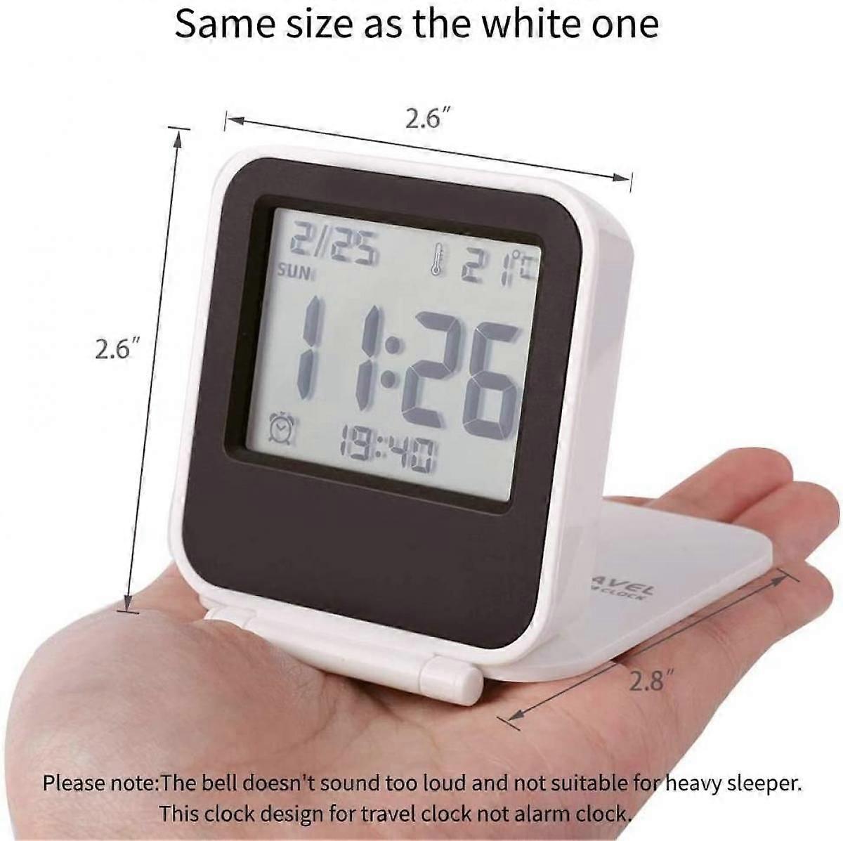 Braun Orologio Sveglia da Viaggio Digitale Funzione Snooze, Dimensioni