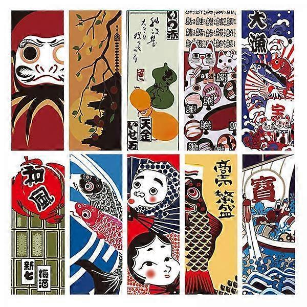 2-12pack Hanging Flags Creative Streamer Banners for Store Decor 2 Meters Carp