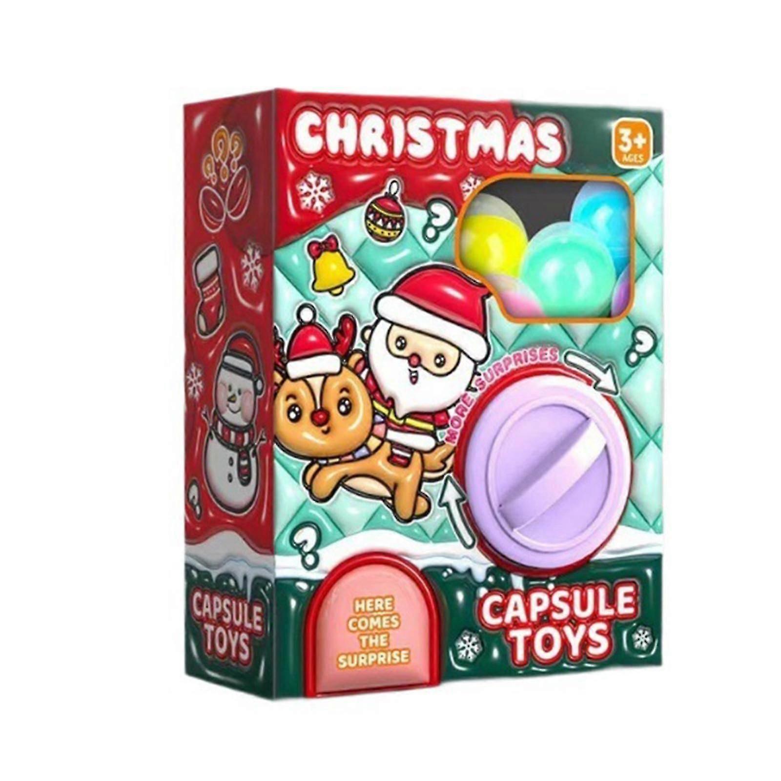 Egg Twist Machine Toy Cute Christmas Vending Machines for Door Window Indoor