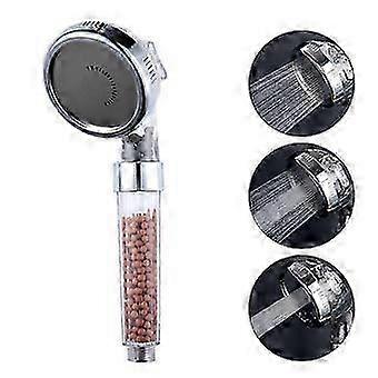 Shower Pressure Water Saving 3 Mode Function Spray Handheld Showerheads FK Head, Filter Filtration High