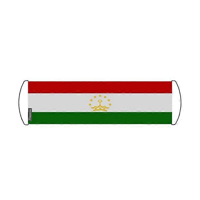 Scrolling Banner – Flag of Tajikistan – 24 x 70 cm – Polyester – Hand Flag