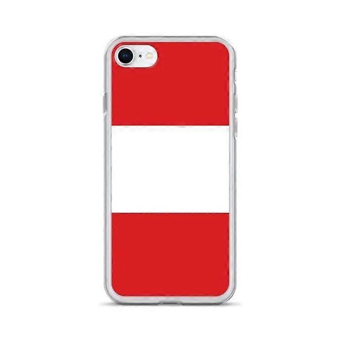 iPhone Case - Peru Flag - iPhone SE 2020 - Flexible - Multicolored - Vertical