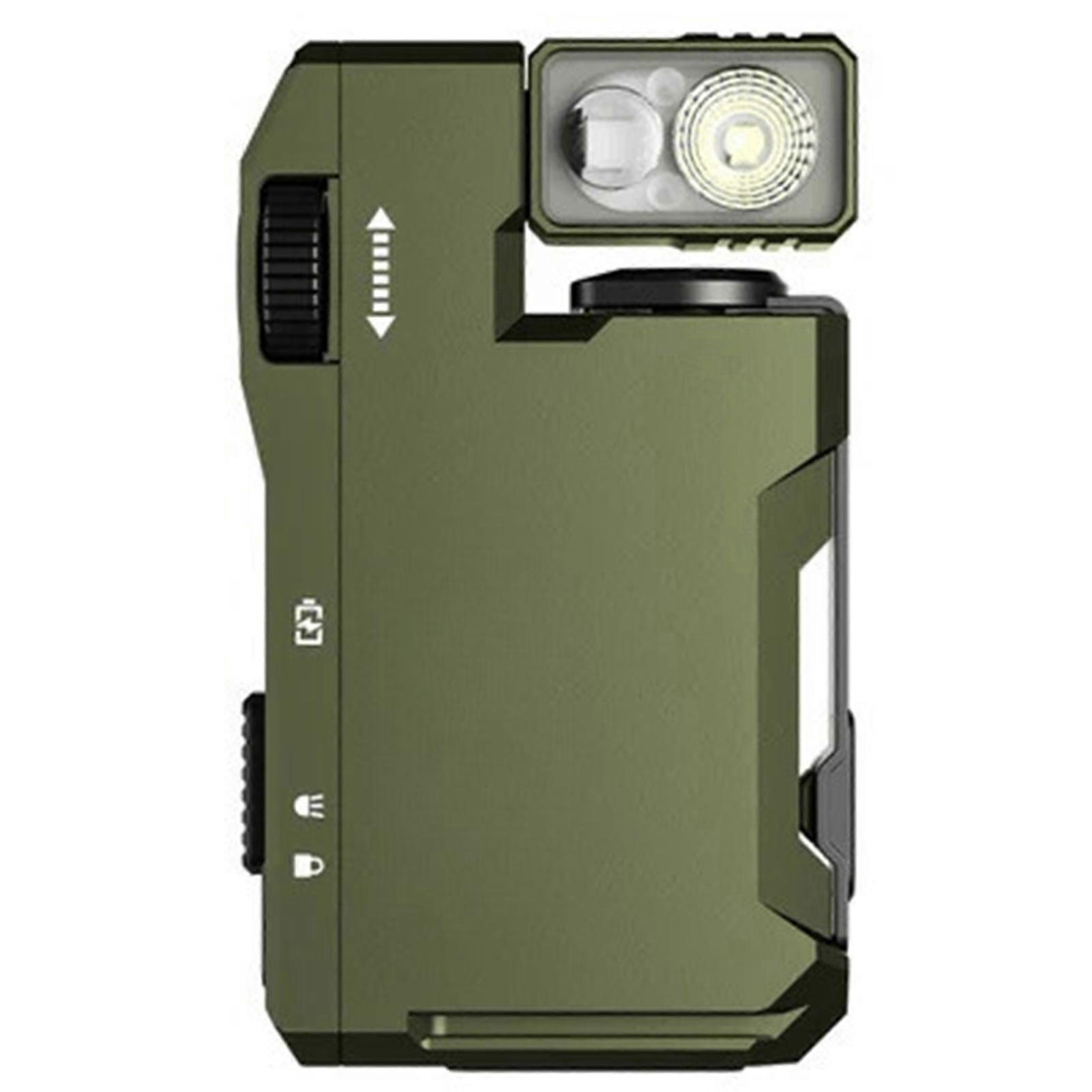 G5 EDC Flashlight 400Lumens 3 Modes EDC Flashlight Rechargeable Mini Light with Magnets Mini Portable Design for Outdoor Emergency