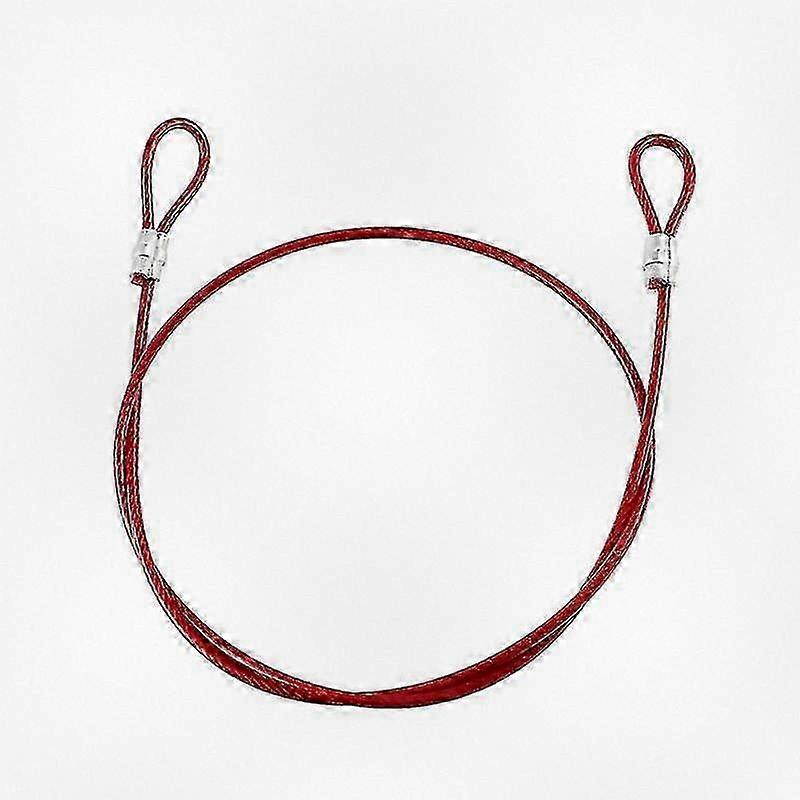 5/6mm Stainless Steel Wire Rope Sling Cable Lifting Assemblies Featuring Secure Eye Loops Suitable for Various Uses with Anti-Theft Coating