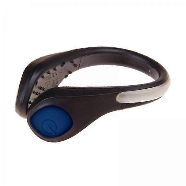 2x clip de chaussure léger résistant à l’eau clip de chaussure lumineux pour le cyclisme de jogging