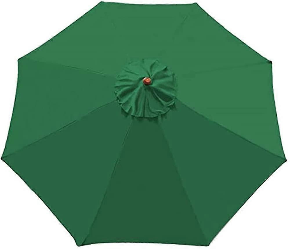Parasolumbrella replacement canopy/Green/2.7M/8 arms