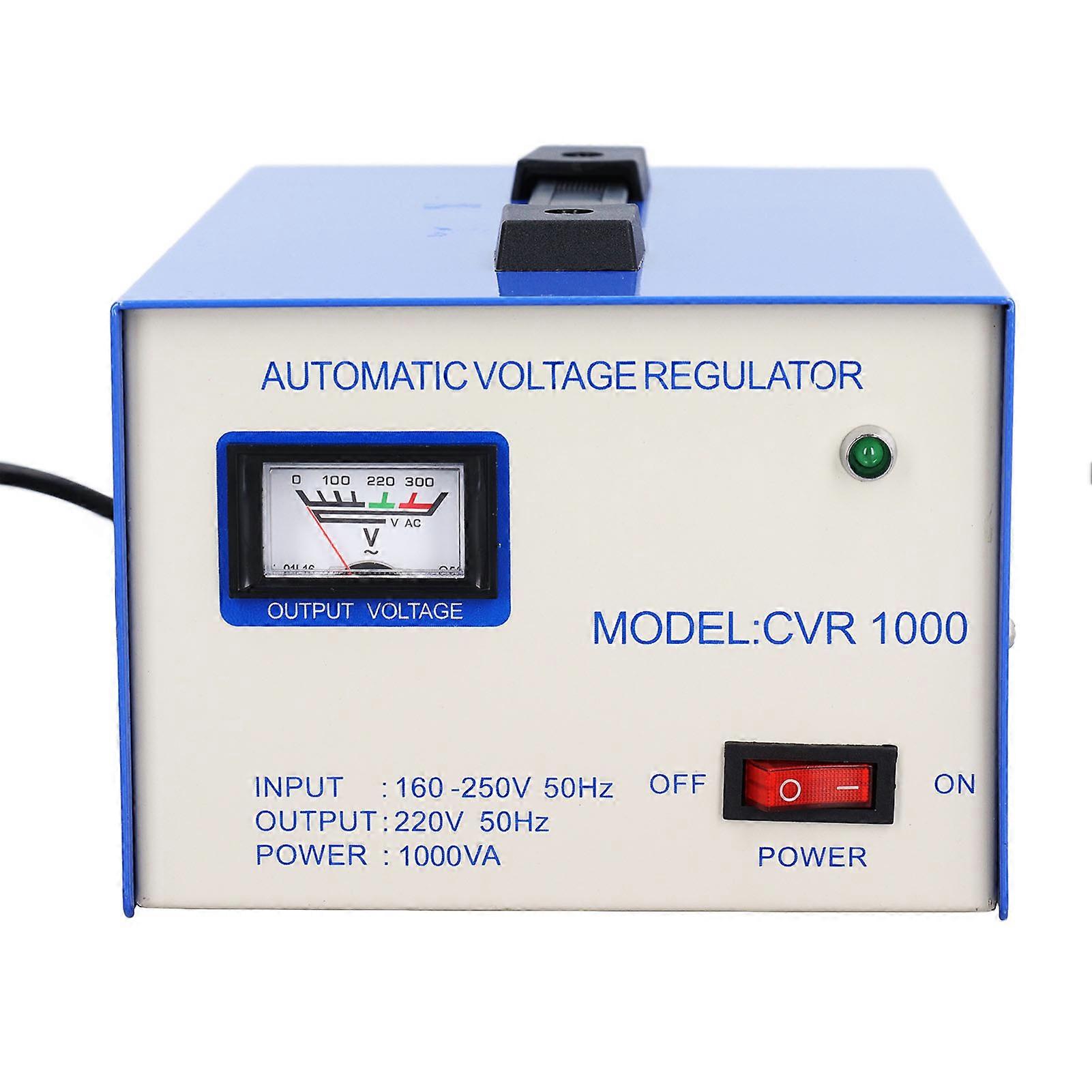 Automatic Voltage Regulator Single Phase Motor Transformer Power Voltage Converter 1 Input  Output