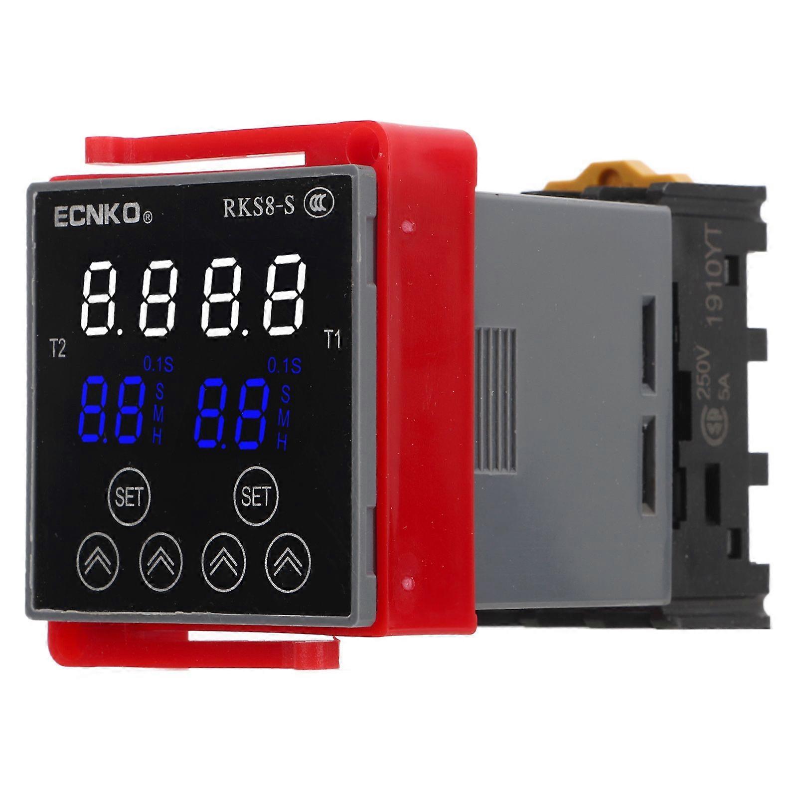 High quality  RKS8-S (DH48S-S) LCD display multi-function time relay delay