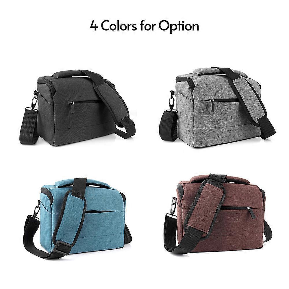 Water-Resistant SLR/DSLR Camera Bag - Premium Nylon, Shock-Absorbing, Extra Pockets