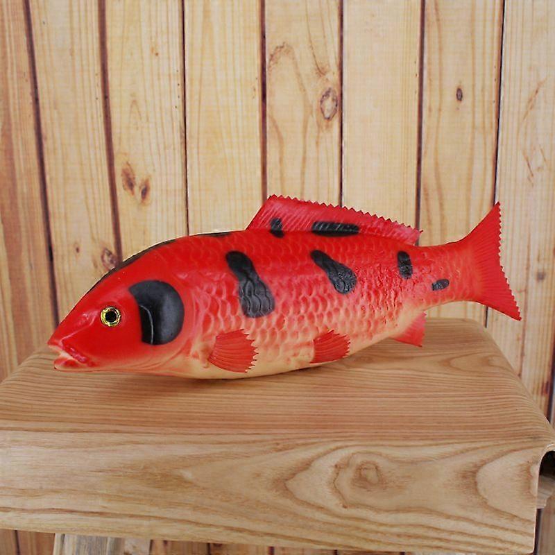 Pu Fish Model Ocean Animal Toy Realistic Simulation Fish Adornment Education Toy For Marine Animal Recognition Interactive Fish Plaything