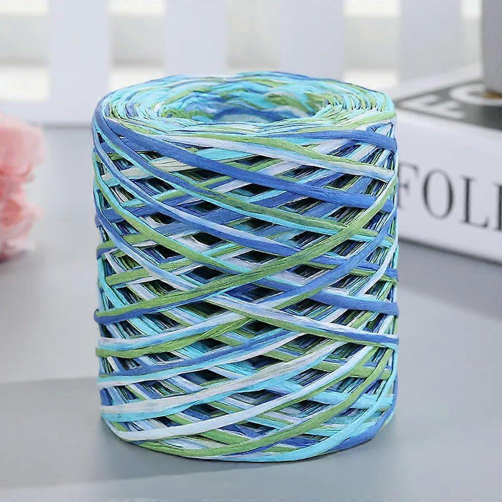 Raffia Yarn Paper Rope 200m for Knitting, DIY Crafts, Baking, Wrapping, Scrapbooking, and Crochet Projects