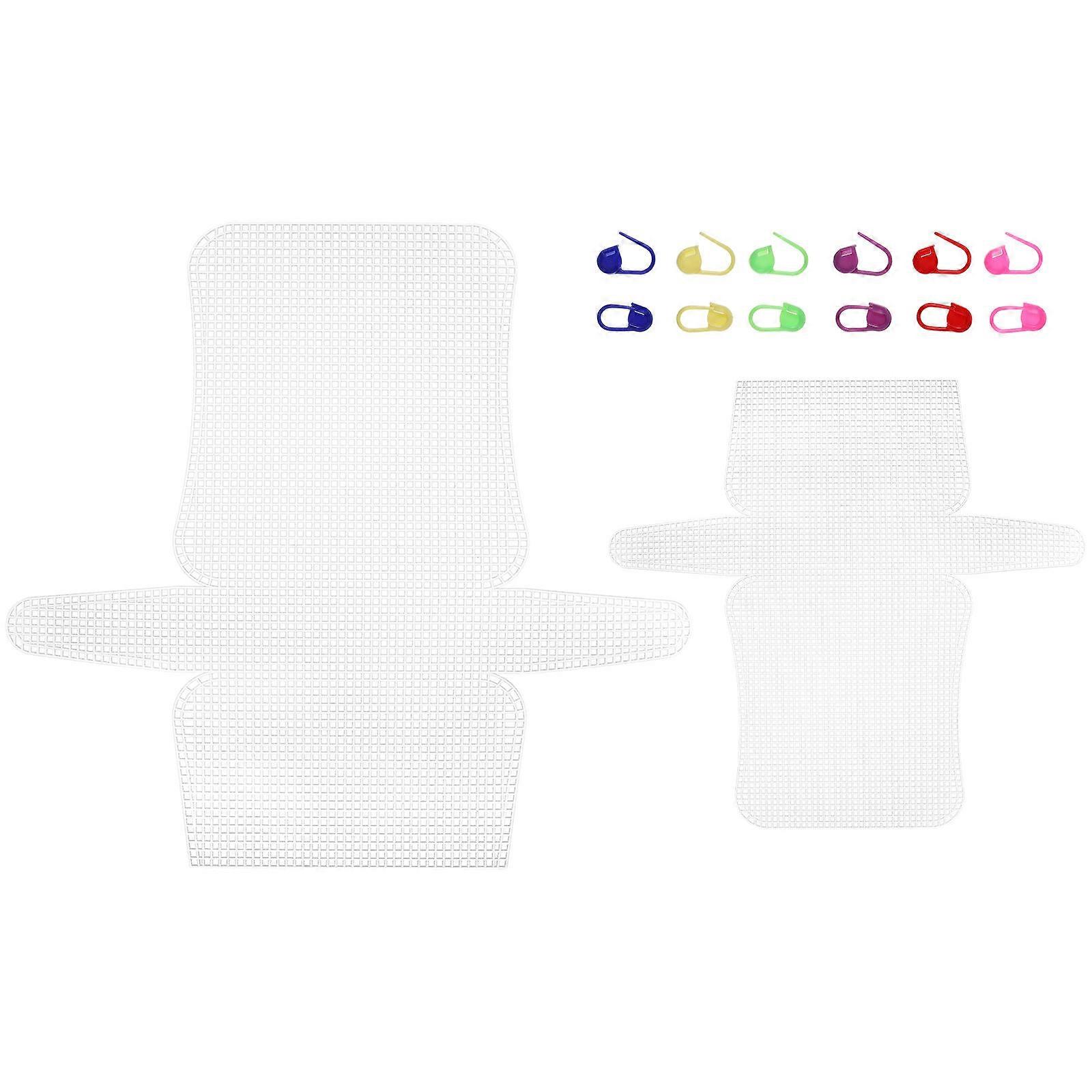 Knitting Crafting Kit with Reliable Plastic Sheets for DIY Projects