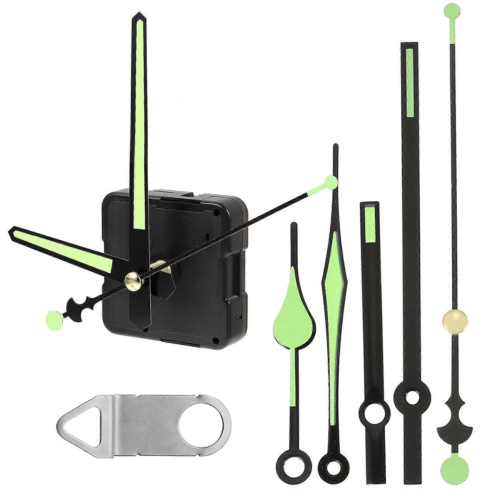 Clock Hands and Motor Set with Luminous Features