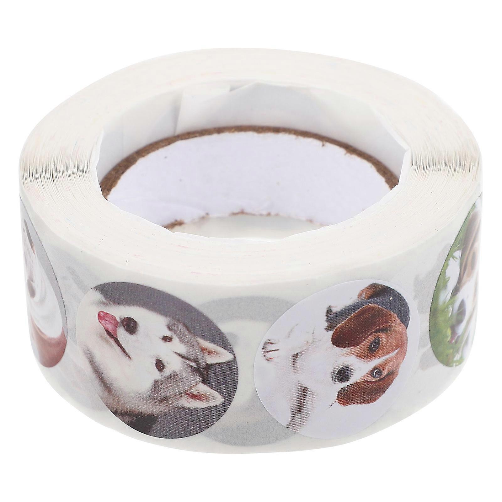 Children Sticker Sheets Adhesive Paper Stickers Outdoor Activities Multi-Color 2.5x2.5cm Encouragement 1 Roll