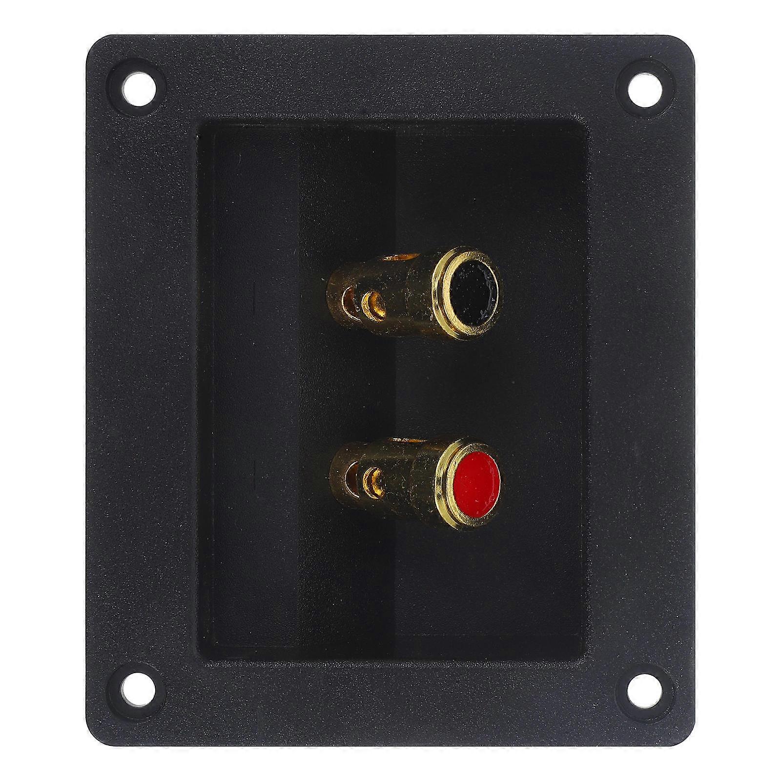 Car Speaker Terminal Plate Speaker Connection Sleek Design For Car Audio Installation 1Pcs