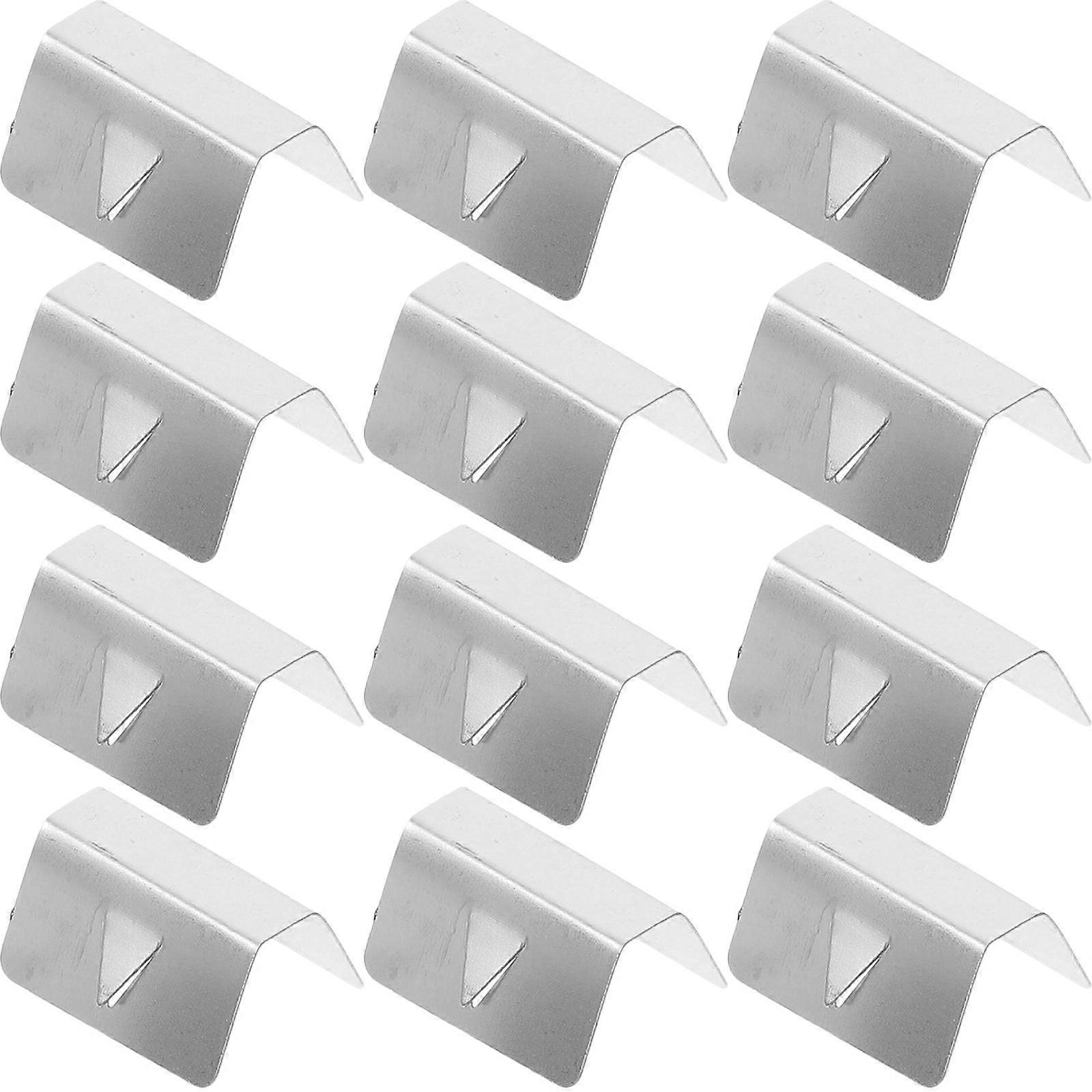 12PCS Wind Deflector Clips for Car Windshield – Durable, Easy Installation, Compatible with Roof Racks & Rain Gutter Clips – Essential Car Accessory