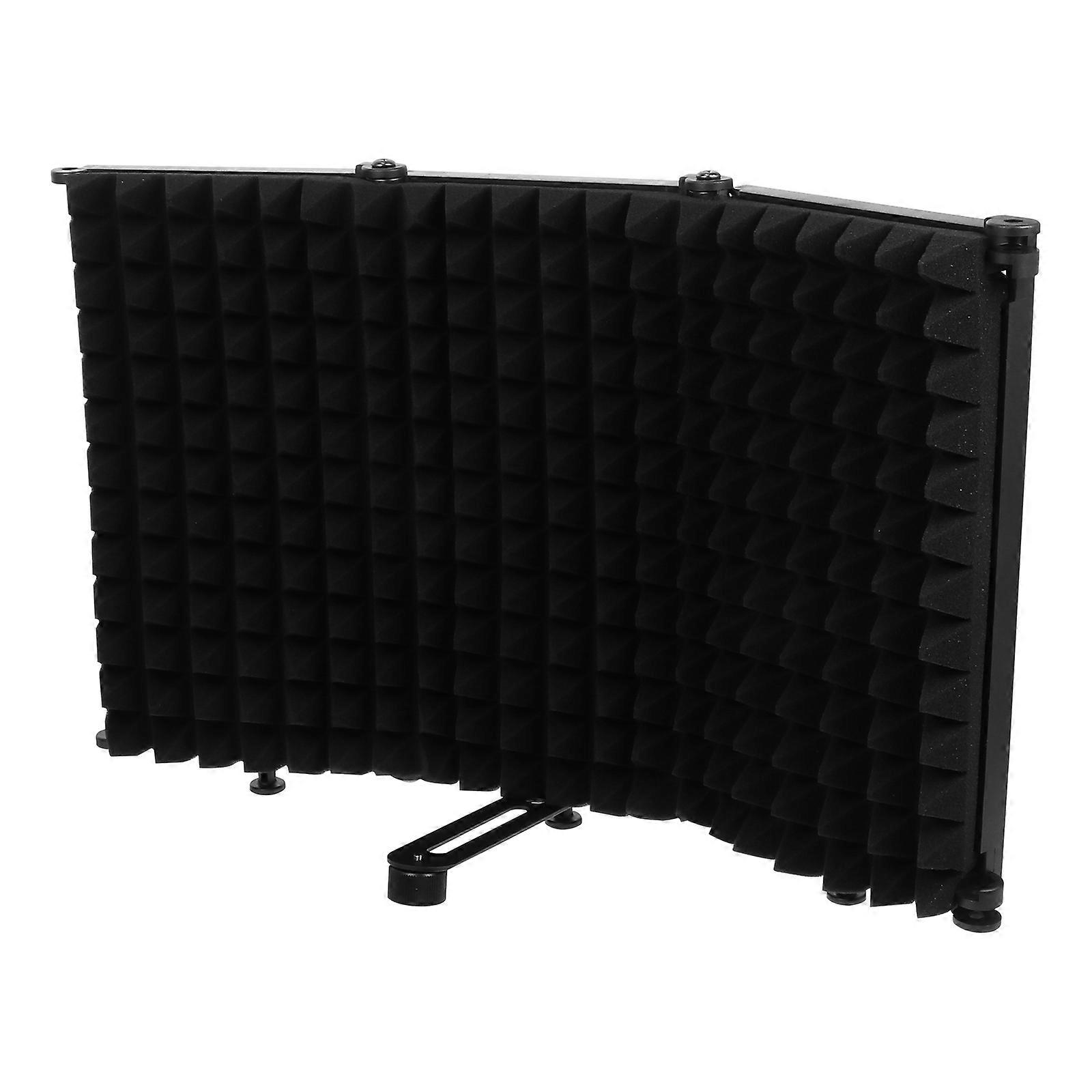 Recording Microphone Isolation Shield Durable Accessory For Control Room 41.5X25.8X11.6CM 1Pack