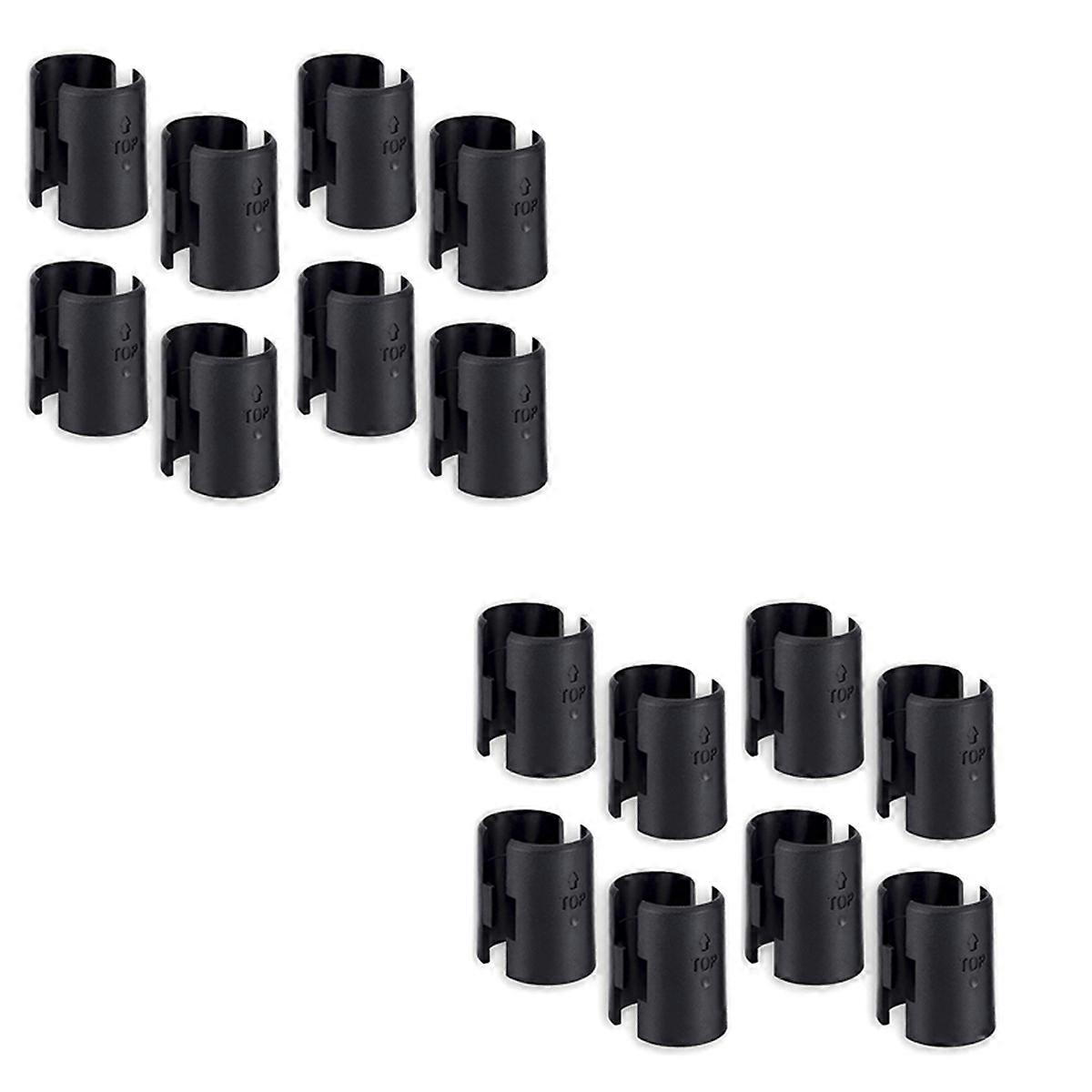 Wire Shelf Clips 1 Inch-Wire Shelving Shelf Lock Clips 100 Pack